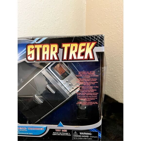 2009 Star Trek Classic Science Tricorder Diamond Select Toys &Hand Scanner! NIB! - Picture 8 of 13